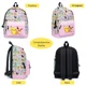 thumbnail image 2 of MINISO-Mochila de dibujos animados Pikachu para estudiante, morral escolar de dos piezas de Pokémon, bolsa de lápices, bolsa de almuerzo de Pokémon, Mochila escolar de dibujos animados, 2 of 4