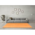 thumbnail image 3 of Ahgly Company Indoor Rectangle Solid Orange Modern Area Rugs, 2' x 3', 3 of 4