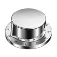 thumbnail image 1 of Temporizador de cocina preciso mecánico de acero inoxidable reloj despertador cuenta regresiva cocina recordatorio herramientas de parada de relojes Speravity  HA059198-02B, 1 of 7