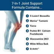 Advanced Joint Support Supplement – 7-in-1 Joint Comfort with 5-Loxin®, Meriva®, Glucosamine and More - 120 Tablets
