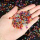 thumbnail image 4 of Uxcell Confeti de Mesa de Boda Cristales de Diamantes Acrílicos Rellenos de Jarrones para Decoración de Centro de Mesa Verde Oscuro, 4 of 7