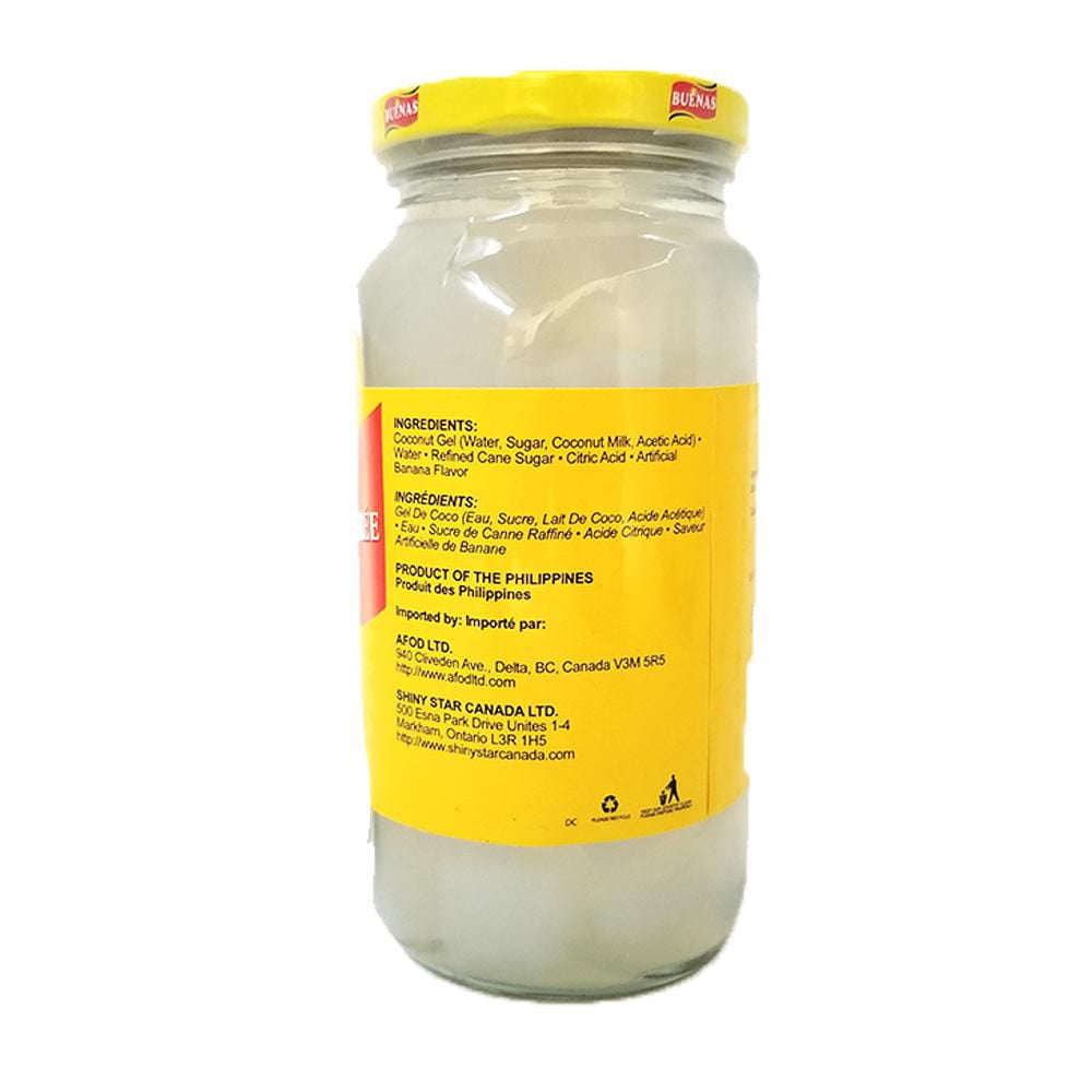 buenas Coconut gel syrup, 340ML