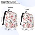 thumbnail image 2 of Honeii Gnome With Love Letter Print Canvas Backpack for School & Outdoor,Laptop Excursion Backpack,Notebook School Bookbag For Men Women,for Work, Travel, and Everyday Use-Medium, 2 of 5