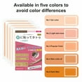 thumbnail image 7 of BESTSKY 2026 New Tattoo Cover Up Tape, Waterproof Ultra Thin Scar Patch, Invisible Sweatproof Concealer Sticker, Breathable Skin Cover Up Pad for Tattoo, Scar, Birthmarks, Dark Spots(2Pc,D,130*85Mm), 7 of 7