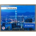 thumbnail image 3 of ArtToFrames 31.5x23.6 Inch - 80x60 CM Silver Puzzle Frame for 1500 piece Puzzles.1.50 Inch Custom Wood Puzzle Frames, Aged White Gold - Comes with Economy Acrylic, 3 of 6