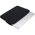 thumbnail image 3 of 14 Inch Laptop Sleeve Case Protective Soft Padded Zipper Cover Carrying Computer Bag Compatible with 14" Notebook Chromebook Tablet Ultrabook (Black), 3 of 6