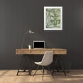 thumbnail image 3 of Zarris, Chariklia 25x32 White Modern Wood Framed Museum Art Print Titled - Celadon Ikat II, 3 of 4