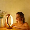 thumbnail image 2 of Dreamy Crystal Touch Table Lamp, Luxury LED Night Light, 3-Level Dimmable, Bedside Reading Lamp, Atmosphere Light for Living Room, Bar, Coffee Shop, Ideal Festival Gift, 2 of 12