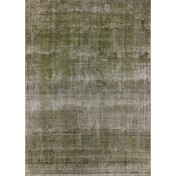 Ahgly Company Indoor Rectangle Mid-Century Modern Brown Oriental Area Rugs, 4' x 6'