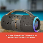 RadioShack 50W Gray and Orange Wireless Speaker