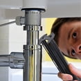 thumbnail image 4 of 2pcs Basin Wrench Multifunctional Sink Wrench 7 Sizes Faucet Tool Four-jaw Hex Spanner Universal Plumbers Tool Angle Valves Maintenance Alloy Steel for Tight Spaces Kitchen Bathroom Home, 4 of 9