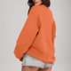 thumbnail image 3 of Gibobby Sudadera sin capucha y ocio Sudadera con capucha de manga larga con cuello redondo y estampado de amor para el día de San Valentín al libre para mujer 2 (Anaranjado, XL), 3 of 4