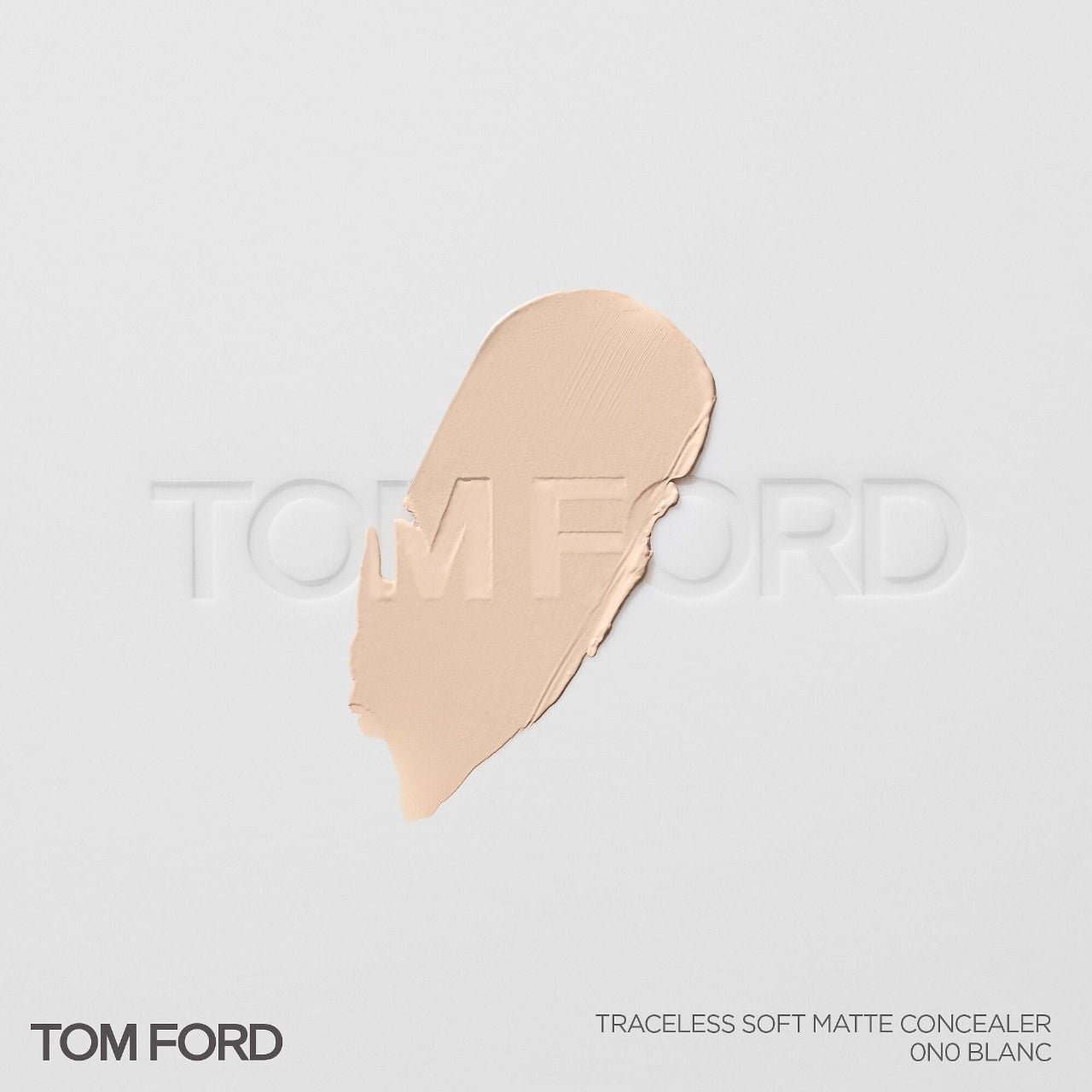 TOM FORD Traceless Soft Matte Concealer - 0N0 Blanc - fair skin with neutral undertones - 0.14 oz/4 g