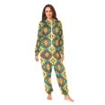 thumbnail image 2 of FORMRS Onesies Pajama for Adults Unisex Hoodie Winter Jumpsuit One Piece Sleepwear, Sizes S-2XL, Geometric Patterns, 2 of 7