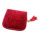 thumbnail image 4 of Estuche organizador de joyas de viaje pequeño, contenedor portátil para tobilleras. Rojo intenso, 4 of 8