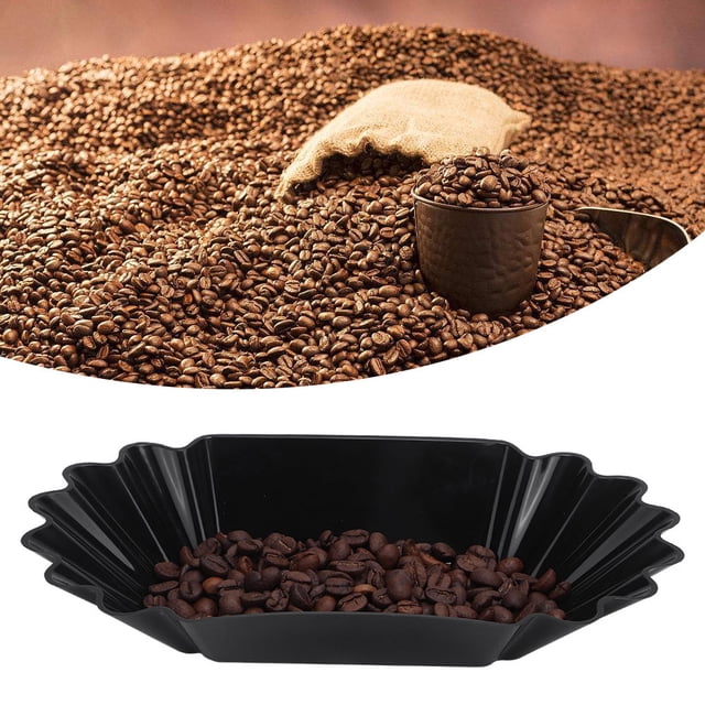 Plateau d'Échantillons de Grains de Café, Plat en Plastique PP pour Cuisine Maison, Réutilisable, Résistant à la Chaleur