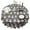 Gray Christmas Snowman, variant on Gray Christmas Snowman Pattern Round Tablecloth 60"x60",Wrinkle Wipeable Table Cloth for Kitchen Dining Room Picnic Patio Party