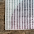 thumbnail image 3 of nuLOOM Erikka SpinClean Abstract Striped Kids Machine Washable Area Rug, 8' x 10', Erikka Multicolor, 3 of 6