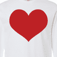 thumbnail image 4 of Inktastic Red Heart Valentine Long Sleeve T-Shirt, 4 of 5