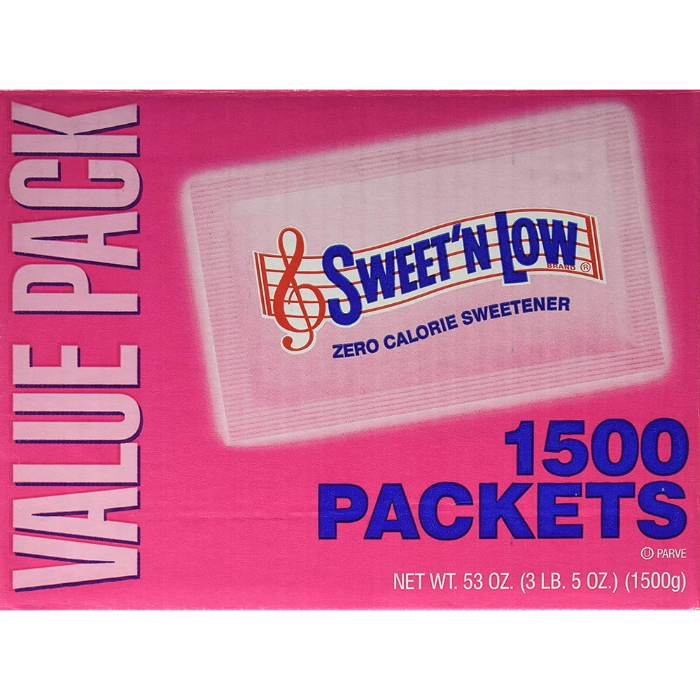 Sweet 'N Low Zero Calorie Sweetener 1500 Packets