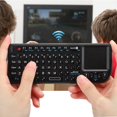thumbnail image 1 of Snap-In Mini Receiver Black Full-Featured Keyboard  Keyboard for Windows 2000 / XP / Vista / 7 Black, 1 of 7