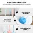 thumbnail image 2 of Bathroom Plungers Sink Plungers Cleaning Tool Plastic Blue Pp Unclogging 1Pc, 2 of 3