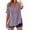 Violet, variante sur T-Shirt à Manches Longues pour Femmes Liquidation Femmes Chemises Mélange Chemise Ample Haut Col Montant Couleur Unie Manche Col Décontracté Chemise pour Femmes Chemise pour Femmes