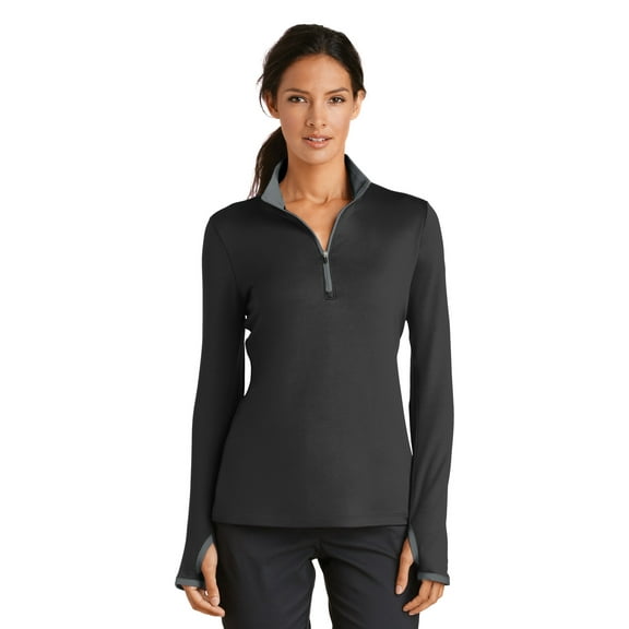 Nike Ladies Dri-FIT Stretch 1/2-Zip Cover-Up. 779796
