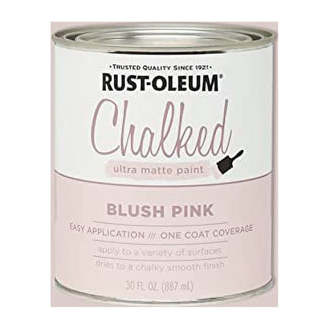1 Qt Rust-Oleum Brands 285142 Blush Pink Chalked Ultra Matte Paint