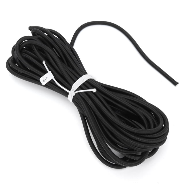 Peahefy Elastic Cord,Elastic Rope,10m Round Elastic Band Cord DIY Polypropylene Stretch String Rope Clothes Accessory