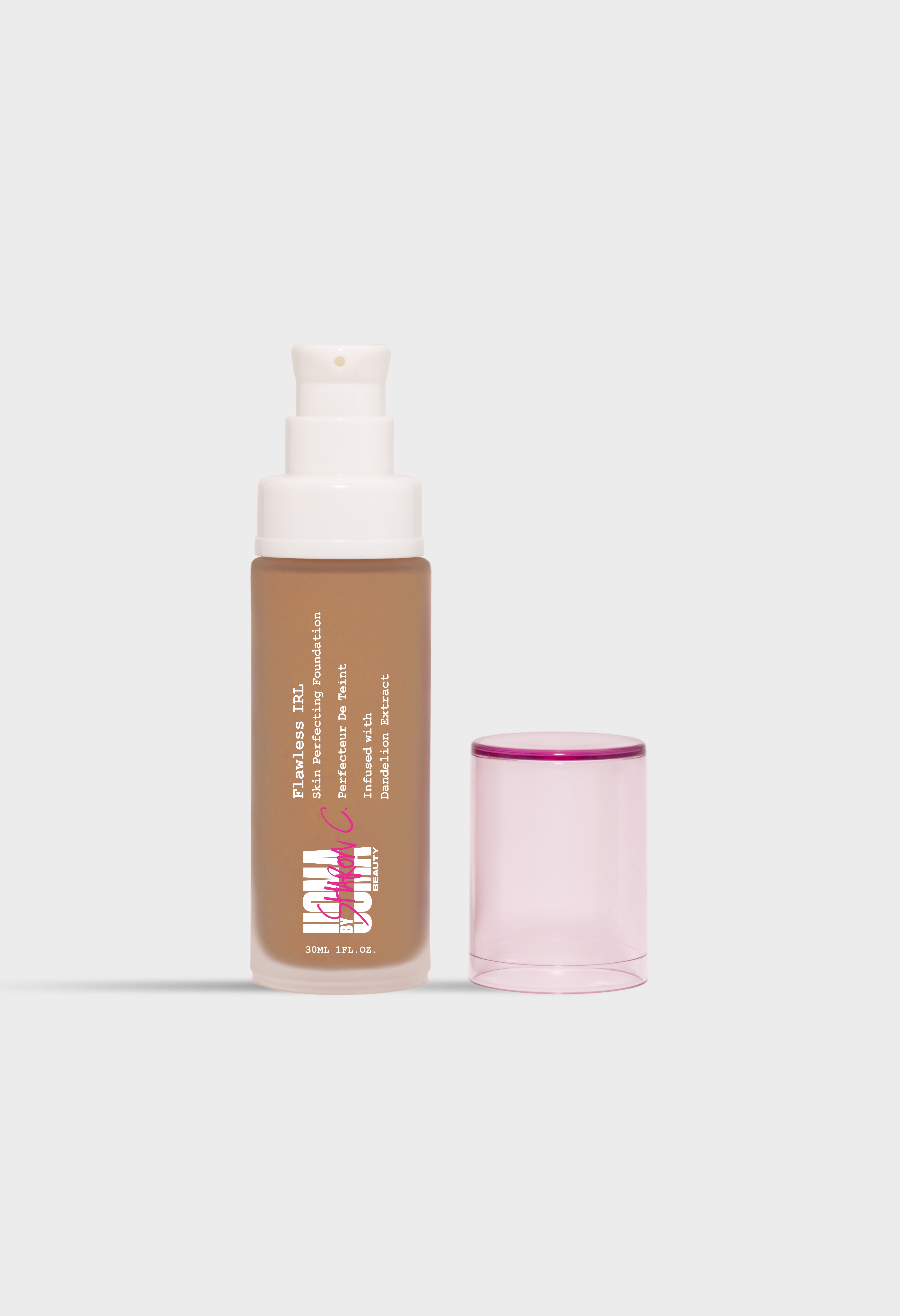 Uoma By Sharon C, Flawless IRL Skin Perfecting Foundation Honey Honey T5