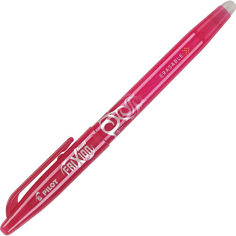 (Pink) - Pilot FriXion Retractable 0.7mm Heat Erasable Multi Purpose Pens Refills Set (Pink)