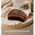 thumbnail image 3 of Lymphatic Contour Face Brush Wooden Handle Lymphatic Drainage Face Sculpting Brush Facial Dry Gua Sha Brush Massager Tool Contour Lift Glow Makeup Lymph Drainage Brushes for Face Neck Double Chin, 3 of 6