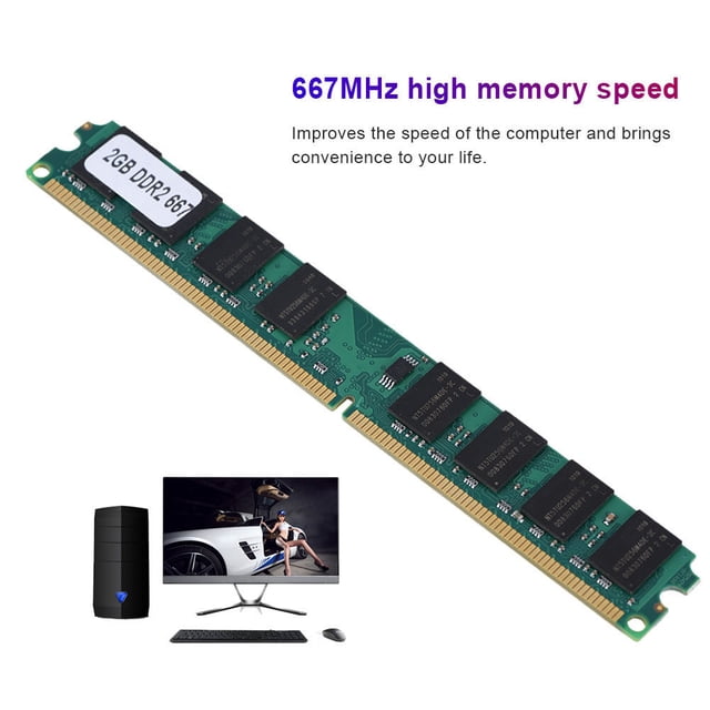 Module de Mémoire Pratique, Mémoire de Bureau, PC2-5300 DDR2 Desktop For