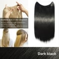 thumbnail image 2 of MesaSe Extensions de Cheveux Invisibles 20” Miracle Secret Fish Line Postiches Cheveux Synthétiques Soyeux, 2 of 4