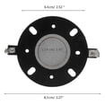 thumbnail image 5 of 25.5mm Voice Coil Black Horn Tweeter Silk Diaphragm Film Treble Round Frame, 5 of 5