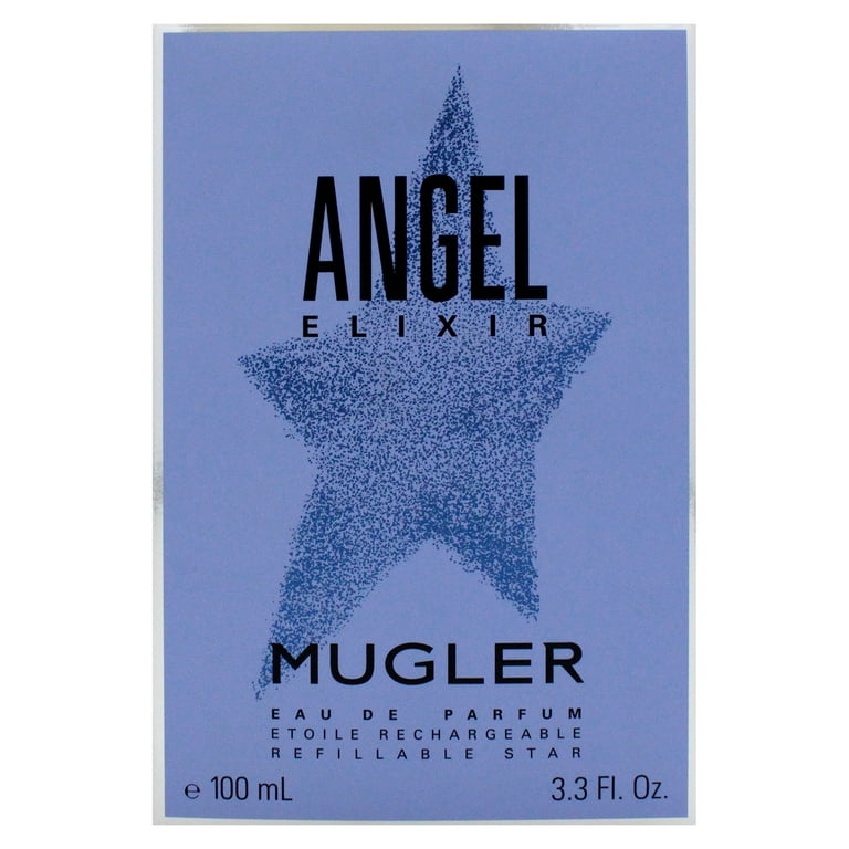 Thierry Mugler Angel Elixir , 3.3 oz EDP Spray (Refillable