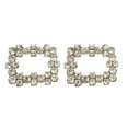 thumbnail image 1 of Shoe Clips Rhinestone Crystal Shoe Buckle Jewelry Accessories Decor, 1 of 9