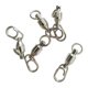 thumbnail image 4 of 20 piezas de conector de pesca giratorio de barril de acero inoxidable, conector de anzuelos marinos para el mar 6, 4 of 7