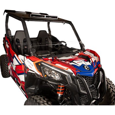 Removable Half Windshield Clear for Can-Am Maverick Trail 800 DPS 2018-2019