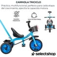 thumbnail image 2 of Triciclo Bicicleta Juguete Para Niños Infantil Cesta Cajuela, 2 of 7