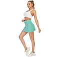 thumbnail image 6 of Women's Athletic Pleated Sports SkirtGolf Skirt with Inner Shorts Pocket Running Tennis Workout Skorts, 6 of 8