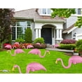 thumbnail image 4 of PMU Large Pink Flamingo Yard Decorations Lawn - 24 inch Tall - (2/pkg)Pkg/3, 4 of 7