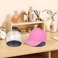 thumbnail image 4 of WASHWEPE 2Ud Organizador De Sombreros Redondos Con Soporte De PVC Transparente Para Tienda Y Hogar, 4 of 8