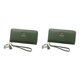 thumbnail image 2 of Sonducket Cartera con tarjetero de PU para mujer, tarjetas seguras con estilo, accesorios de moda, cartera para mujer verde 2Conjunto, 2 of 6