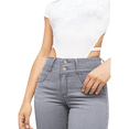 thumbnail image 2 of Jeans Seven pantalón 0118GRIS levanta pompa mujer pushup mujer superskinny Seven Jeans 0118 GRIS/Estilo Colombiano/Talla 13, 2 of 8