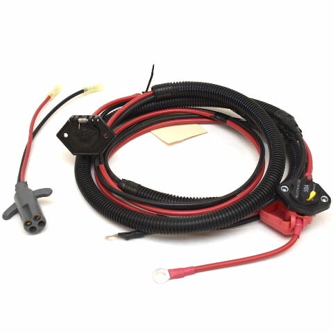 Lund Boat Trolling Motor Harness 2208690 | 50A w/ Breaker 10 FT