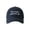 Navy, variant on Large Head Circumference Baseball Cap Four Seasons Embroidery Slenderizing Wide Curved Brim Hat Black