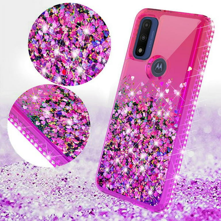 Case for Motorola RAZR 5G Flip Phone Glitter Diamond Designed Bling Luxury  Light Slim Shockproof Protective Phone Case Sparkle Fashion Cover for Girly