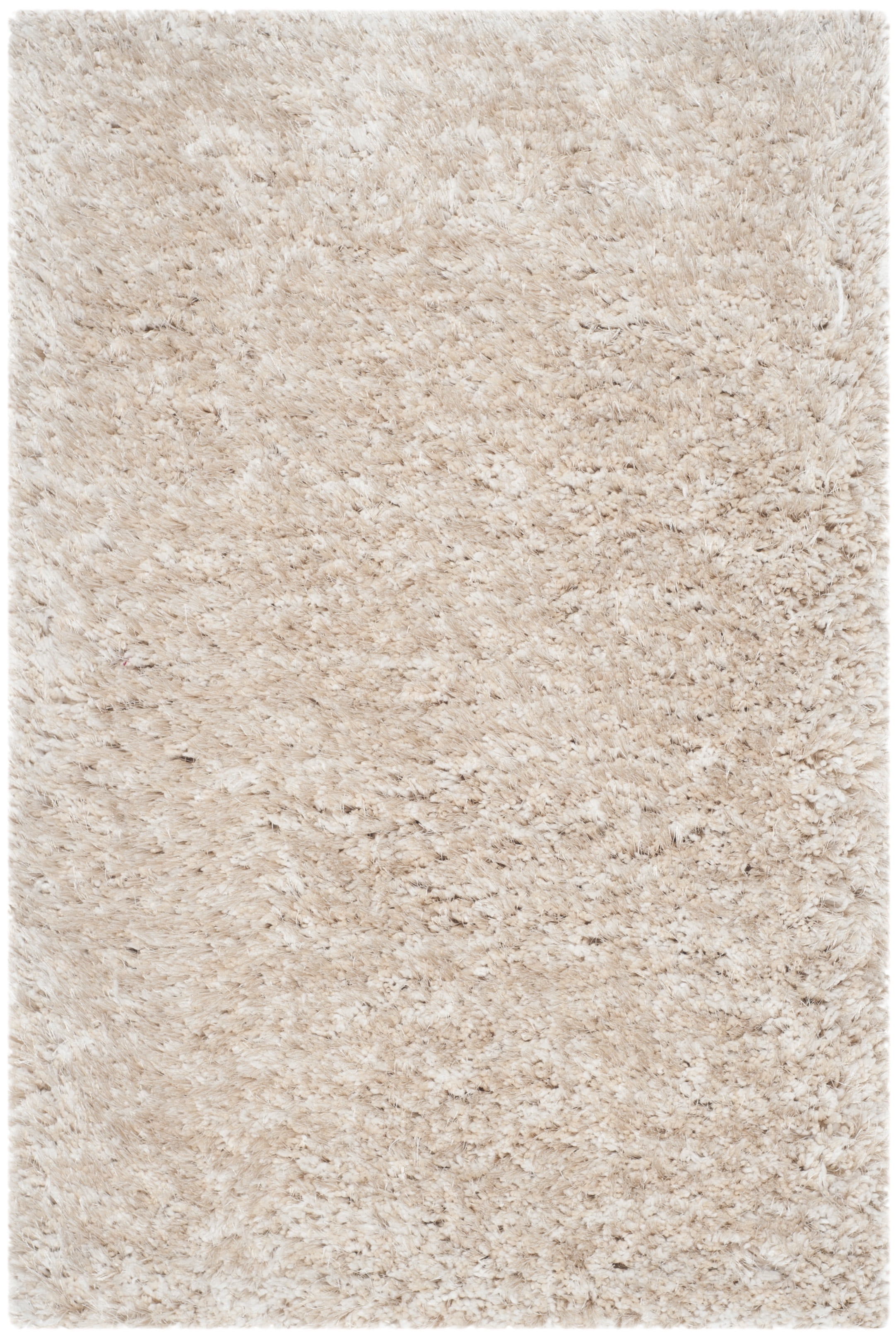 SAFAVIEH South Beach Shag SBS562C Handmade Champagne Rug